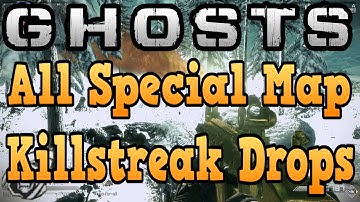 "COD Ghosts" Map Specific Killstreak Drops ( Satellite Crash, Halon Gas, Mortar Fire, And KEM )
