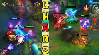 Rank 1 Riven Main PERMA FIGHTS and 1v9s High Elo — Maximum Violence Solo Queue screenshot 4