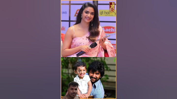 Nani பையன் எனக்கு Birthday wish பண்ணுவான்..! - Cute ஆன Voice Note Play செய்த Keerthy Suresh