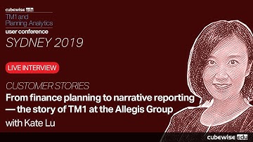 From finance planning to narrative reporting — the story of TM1 at the Allegis Group