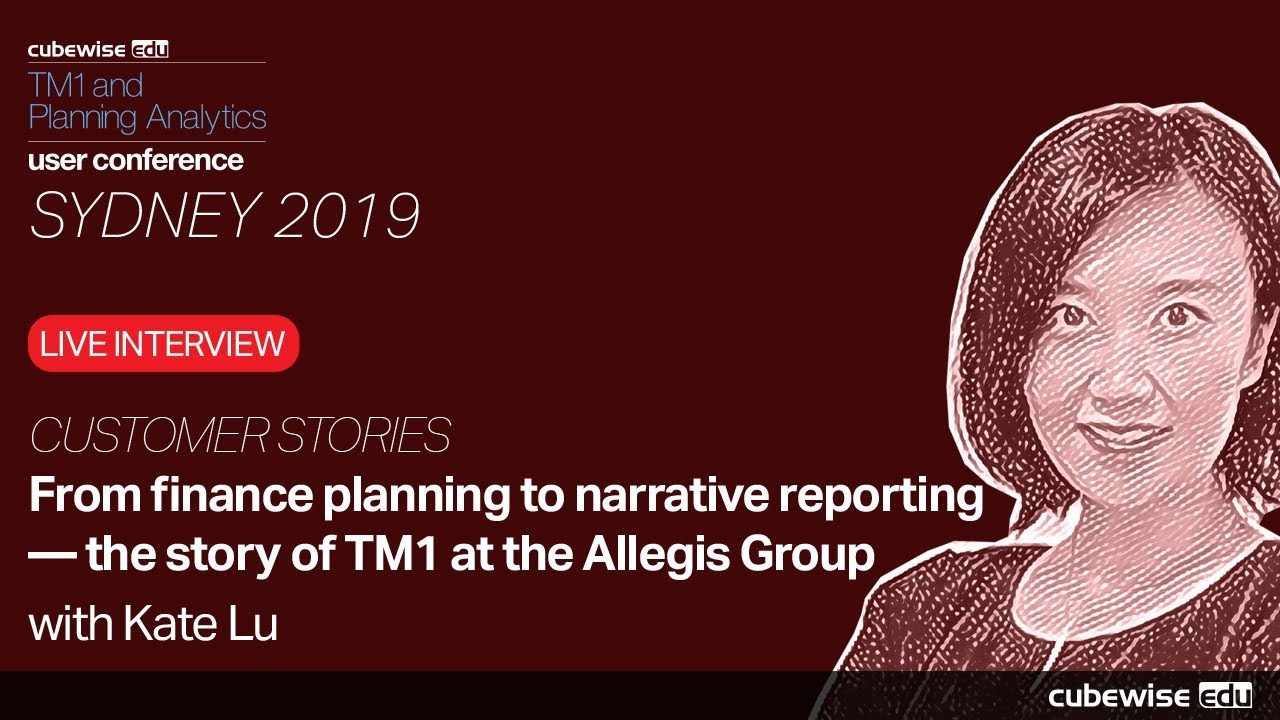 From Finance Planning To Narrative Reporting The Story Of Tm1 At