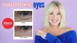 HOW TO GET YOUNGER LOOKING EYES in 4 WEEKS! ANTI-AGING EYE CREAM!