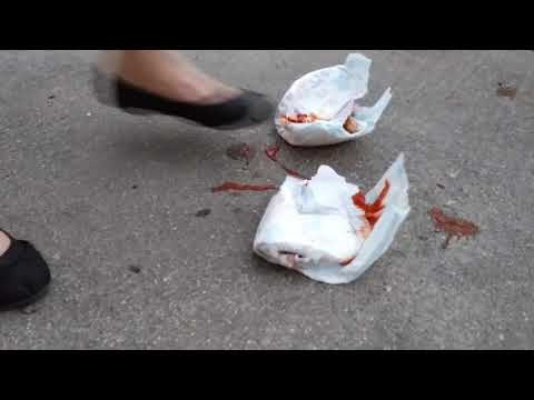 Messy Diapers Thrown in my Yard!