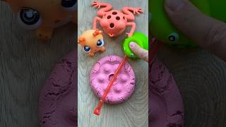 Kinetic Sand Popit Fidget! ⭐️⭐️⭐️ #satisfying #squishy #kineticsand #labubu #popit #asmr #shorts