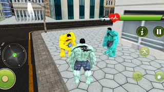 Incredible Monsters Vs City Robots | Incredible Hulk Monster Vs Futuristic Robot Battle - GamePlay screenshot 1