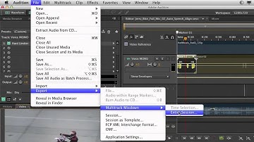 Exporting Individual Stems in Audition CS6