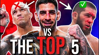 Ilia Topuria vs The UFC’s Top 5 | Islam Makhachev, Charles Oliveira, Dustin Poirier & More