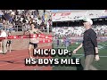 2024 Penn Relays Mic&#39;d Up: Notre Dame Watches Recruits Shine In High School Boys Championship Mile
