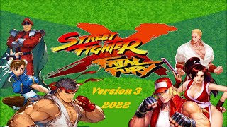 Street Fighter vs Fatal Fury V3 [FREE MUGEN FULL FIGHTING GAME 2022 For PC/Windows][Download Link] screenshot 5