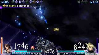 Dissidia(english) - lvl 100 Squall(me) vs. lvl 105 Cloud(CPU)