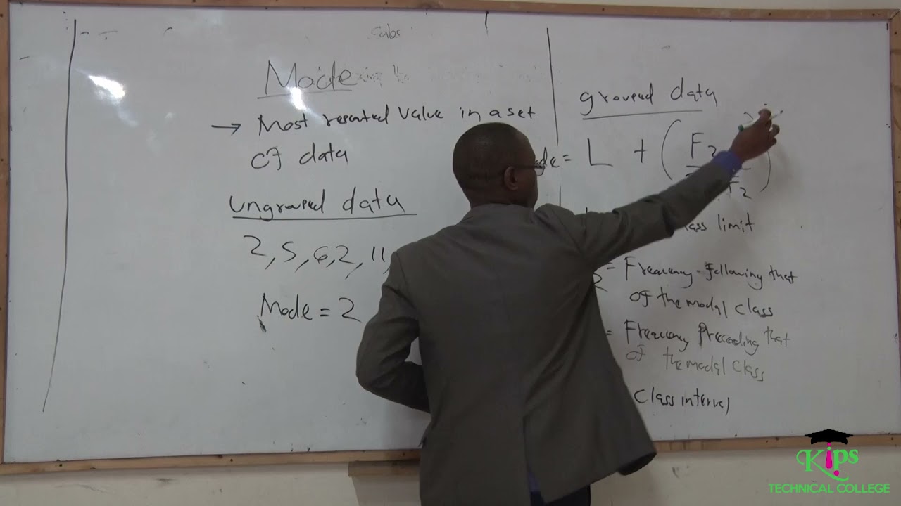 COMPUTATION OF THE MODE