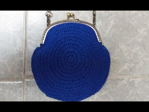 Bolsa de Croche com Fecho da Vovó