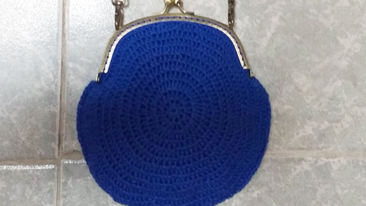 Bolsa de Croche com Fecho da Vovó