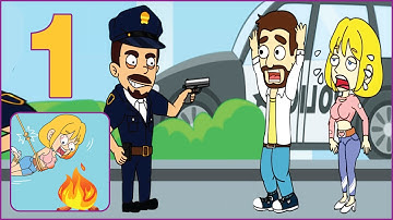 Rescue Story: Gameplay Walkthrough (iOS,Android) Part 1 - Funny Rescue Game Levels 1 + 10