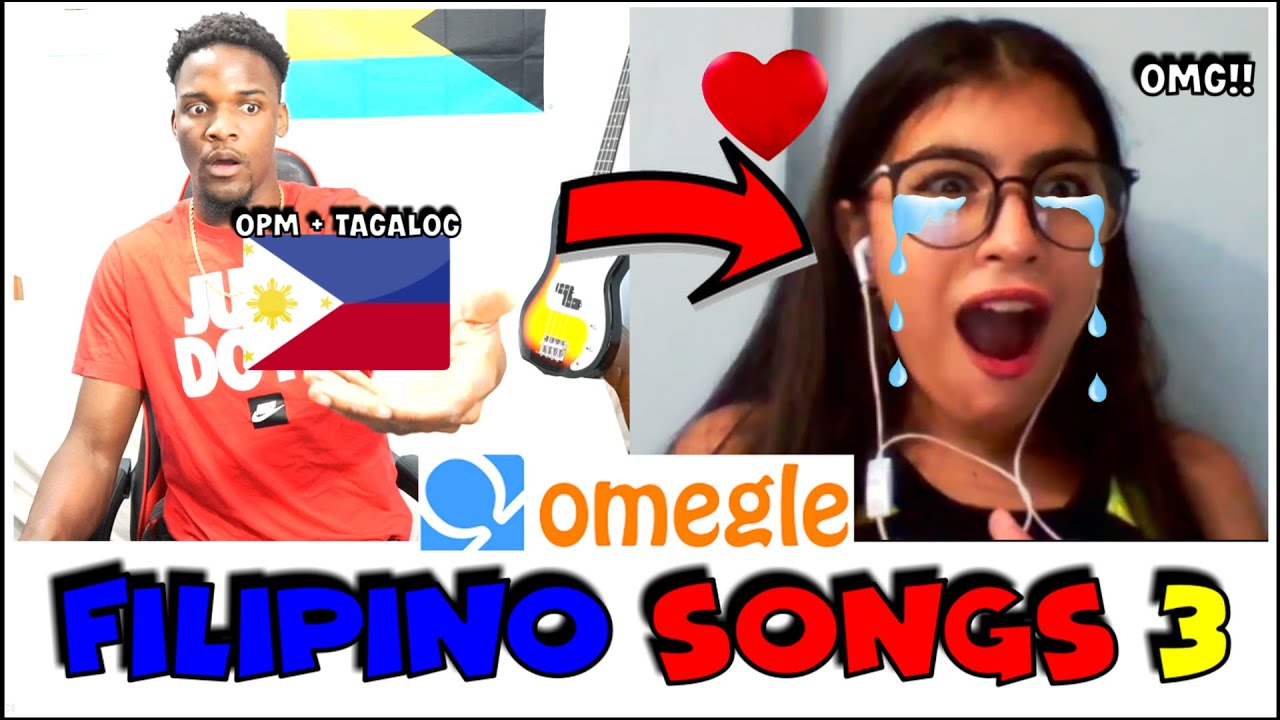 ⁣🇵🇭Filipino Tagalog And OPM Songs In English (Omegle Singing Reactions) # 4
