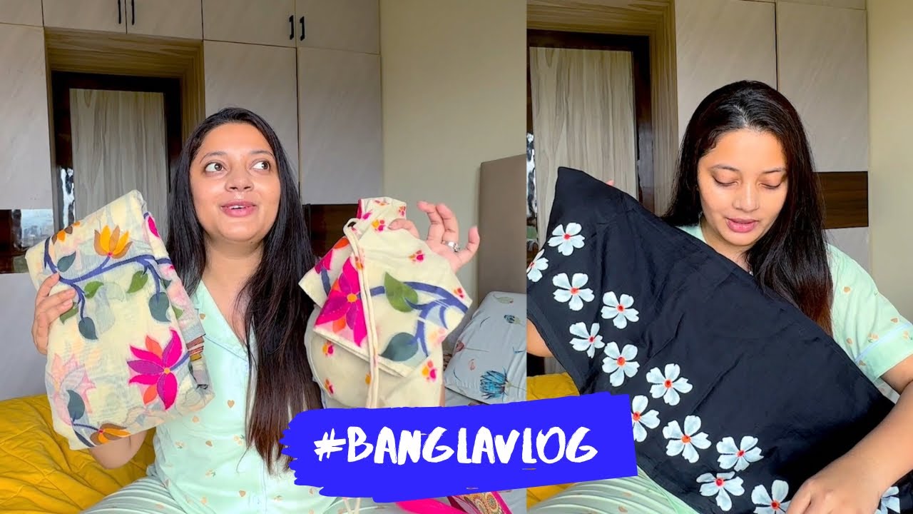 Durga Pujor Jonne Ki Ki Saree Kinlam Shantipur Theke💕💕 Budget Friendly Sarees From Tati😍❤️🥰