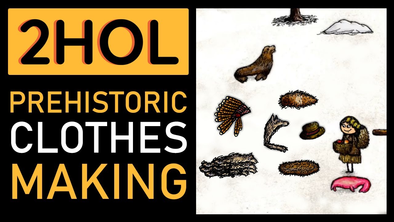 Making clothes in a prehistoric Eve town in 2HOL - YouTube
