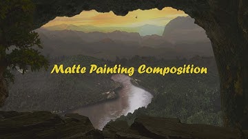 Digital Matte Painting using 3D Camera Projection