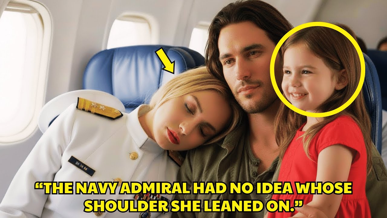 A Navy Admiral Slept on a Single Dad Janitor’s Shoulder — What Happened Next Stunned Everyone