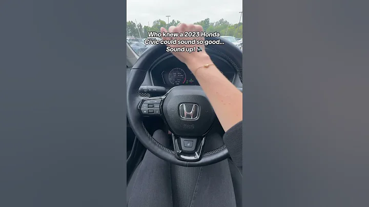 Enjoy some ASMR courtesy of this 2023 Honda Civic 🔊