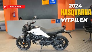 Setting the Standard Exploring the Feature-Rich 2024 Husqvarna Vitpilen 250 Detailed Review