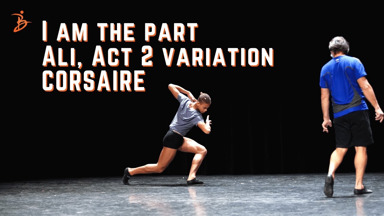 Ali, Act 2 variation - CORSAIRE Irek Mukhamedov & Guillaume Diop (trailer)