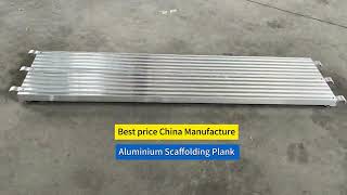 Construction Scaffold All Aluminum Plank deck Aluminium Scaffolding Platform for sale