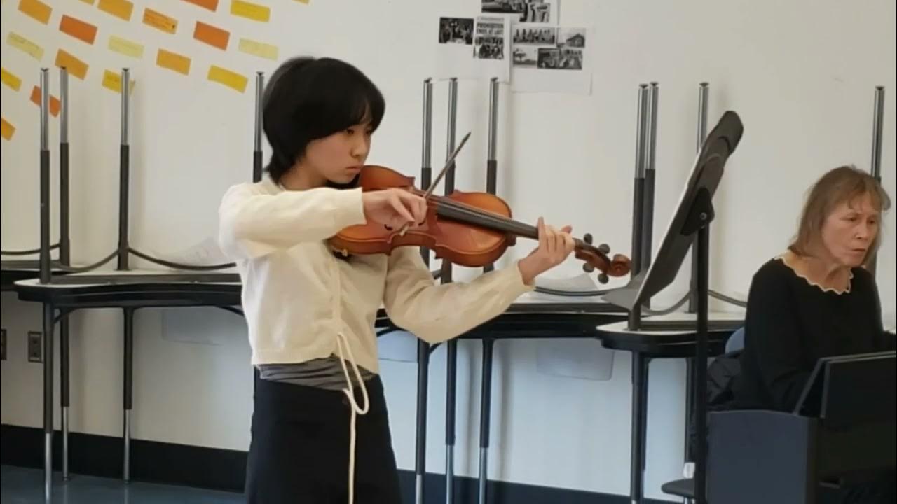 2023 OMEA Solo Ensemble Sonata No 3 in F Major, 2nd movement YouTube