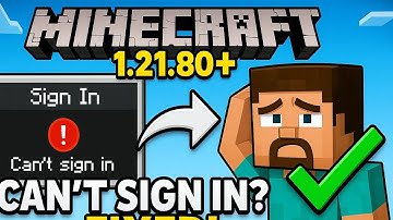 How to Sign In to Minecraft 1.21.80+ | 2025 Login Fix Tutorial