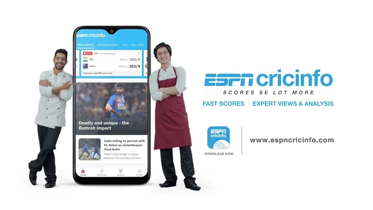 ESPNcricinfo Scores Se Lot More