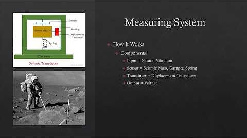 Seismic Transducers Research Project