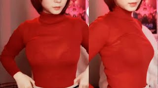 【伊織もえ】またしても透けてしまう。目を凝らして見てください。