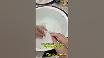 🌟 BÍ QUYẾT NHẶT LÔNG YẾN NHANH & SẠCH 🌟 #yensaocamly #toyen #yensao