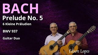 Thumbnail for Prelude No. 5, BWV 937 by Johann Sebastian Bach, performed by Edson Lopes