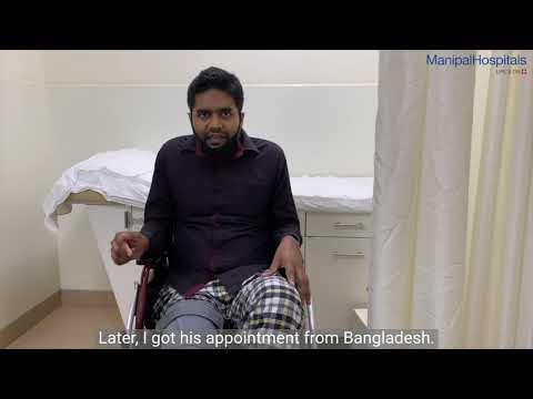Total knee replacement patient video testimonial