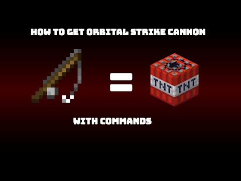 how to get orbital strike canon with commands (For JAVA ONLY!)
