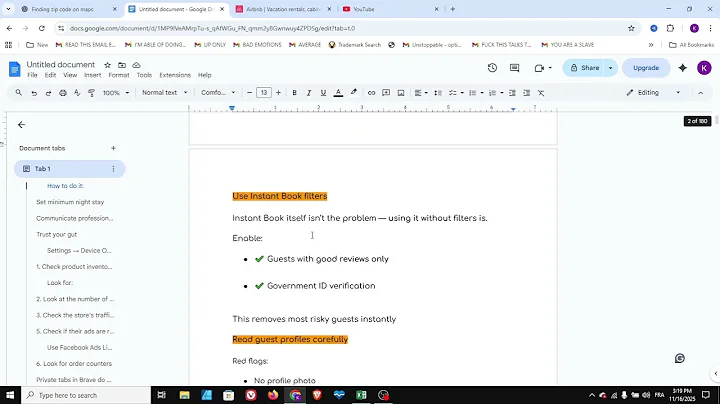 How To Avoid Bad Airbnb Guests - Full Guide