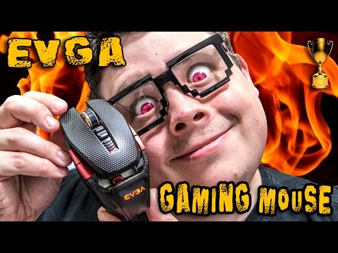 EVGA TORQ X10 Carbon Gaming Mouse is Awesome : Unbox & Review