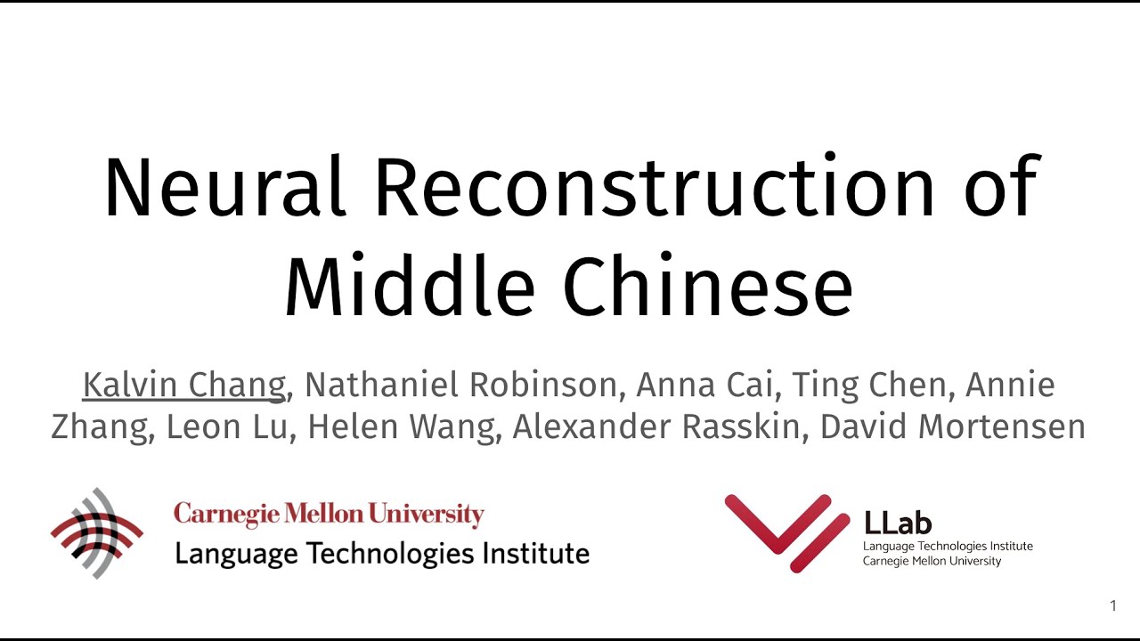 Computational Historical Linguistics