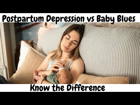 Portpartum Depression vs Baby Blues - Know The Difference