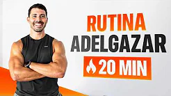 Ejercicios para BAJAR DE PESO - RUTINA en CASA 20 MIN ? Cardio - HIIT