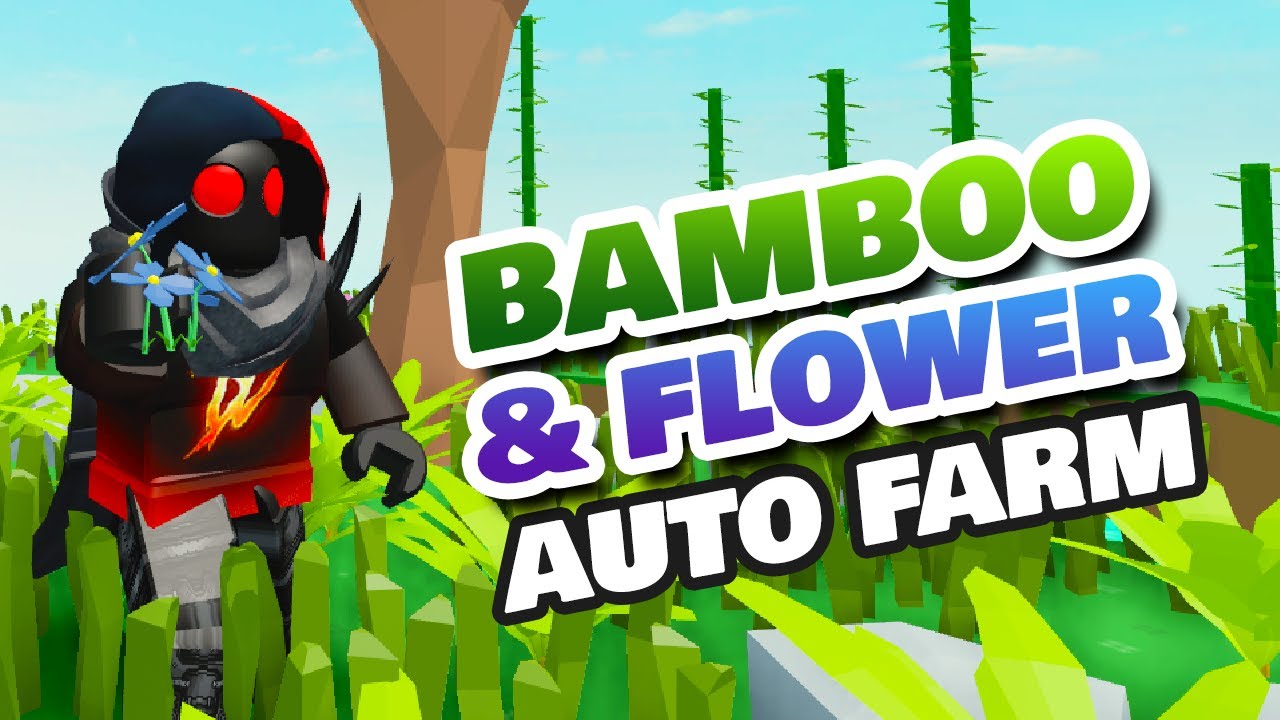 How To Auto Farm Bamboo Flowers In Roblox Islands Youtube - jogos no roblox que farma com clicker