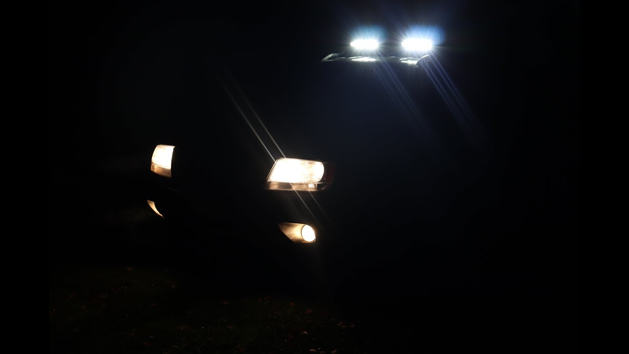 Jeep Grand Cherokee WJ 2.7CRD - Testing OSRAM LED Light Bars