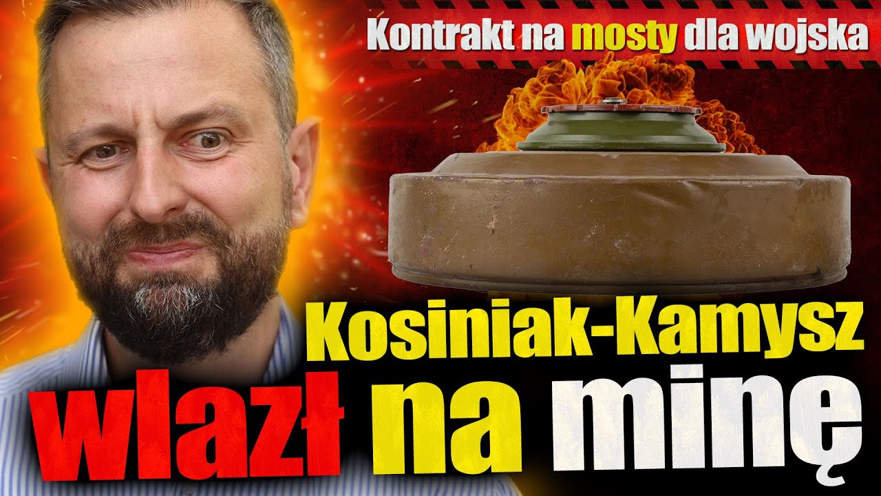 Kosiniak-Kamysz wlazł na minę.Krzysztof Kluzek o kontrakcie na mosty dla wojska.Nawet 5 mld zł strat