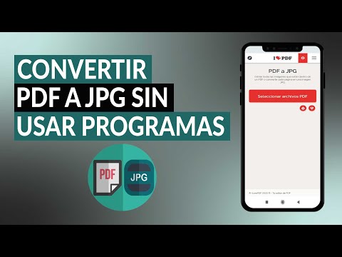 Cómo convertir archivos PDF a JPG sin usar programas en PC y celular