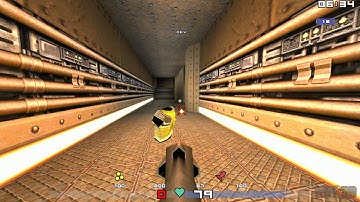 Quake 1/QuakeWorld: dev +forward vs rasta +back aerowalk