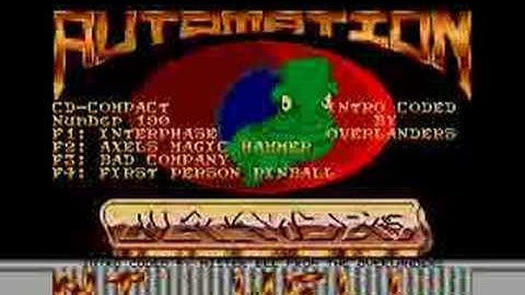 Automation Compact Disk Menu 190 (Atari ST)