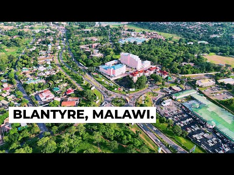 Blantyre Malawi Aerial View I The Africa you don't see on Tv