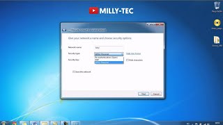 HOW TO CHANGE SECURITY TYPE/ENCRYPTION TYPE ON WONDOWS 7 HOTSPOT | Share Files and Folders