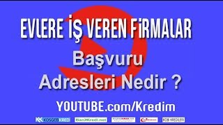 evlere is veren firmalarin iletisim adres numaralari youtube